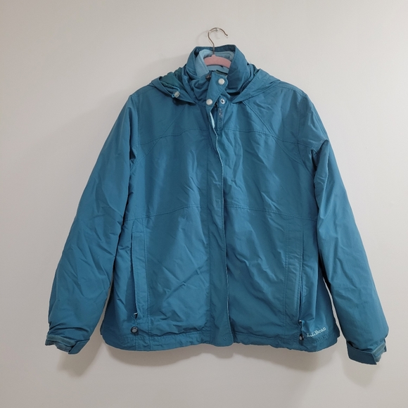 L.l. bean convertible jacket two piece liner and windbreaker XL - Picture 1 of 6